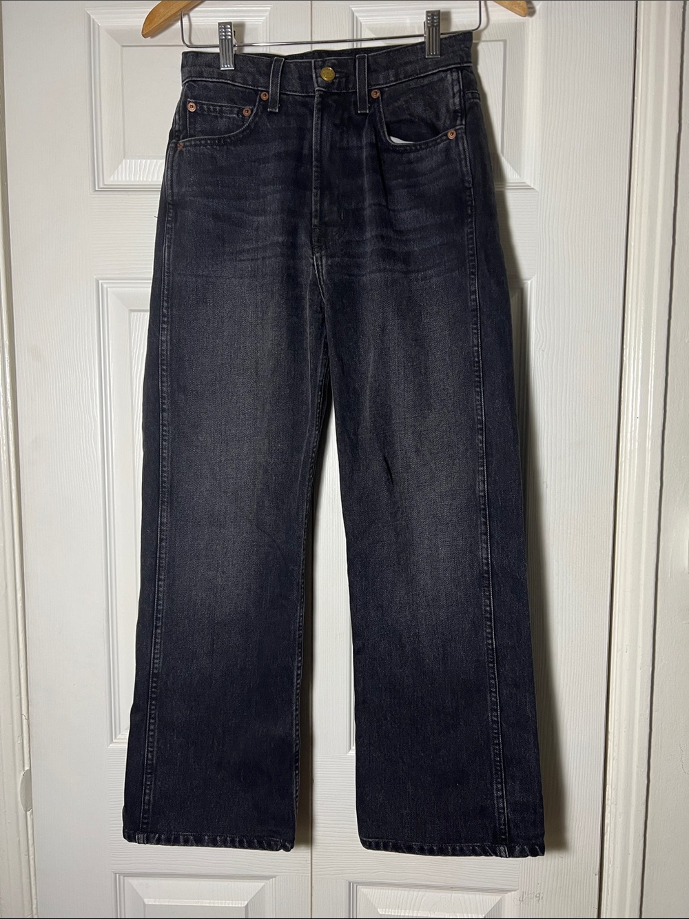 B Sides Denim Straight Highwaist Jeans Women’s 25 26 - Picture 2 of 6